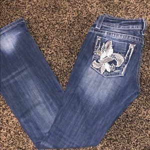 MissMe Bootcut size 27 Jeans